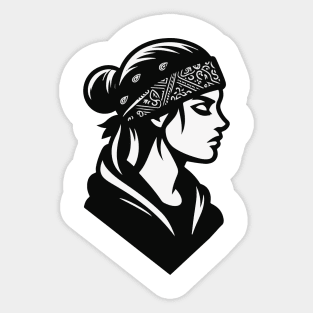 Dark Girl Sticker